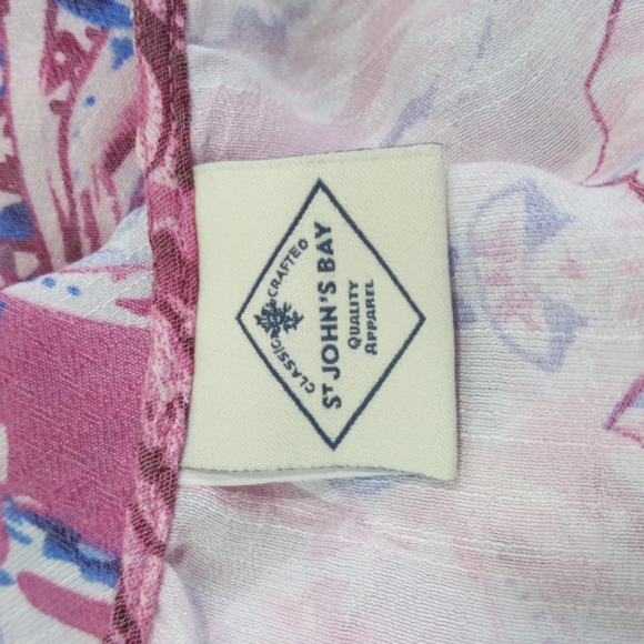 St John's Bay Tunic Top (Plus) - Picture 6 of 8